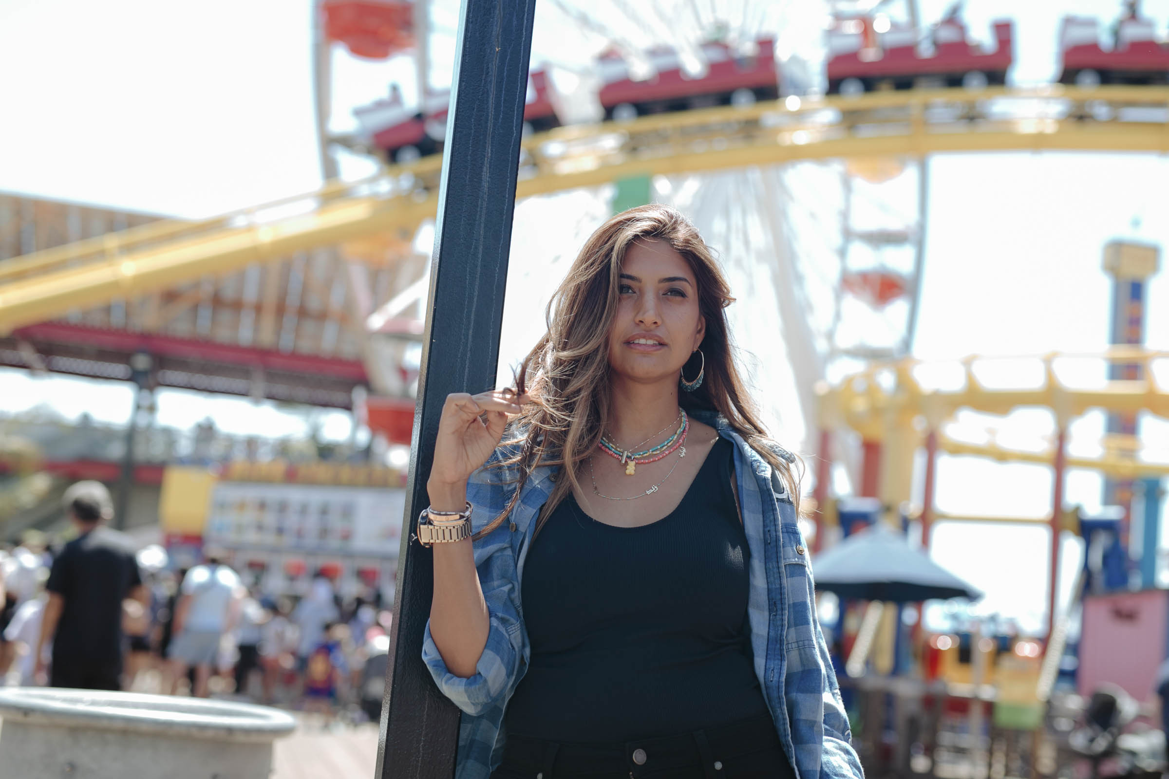 sesion de fotos individual en paruqe de atracciones de madrid