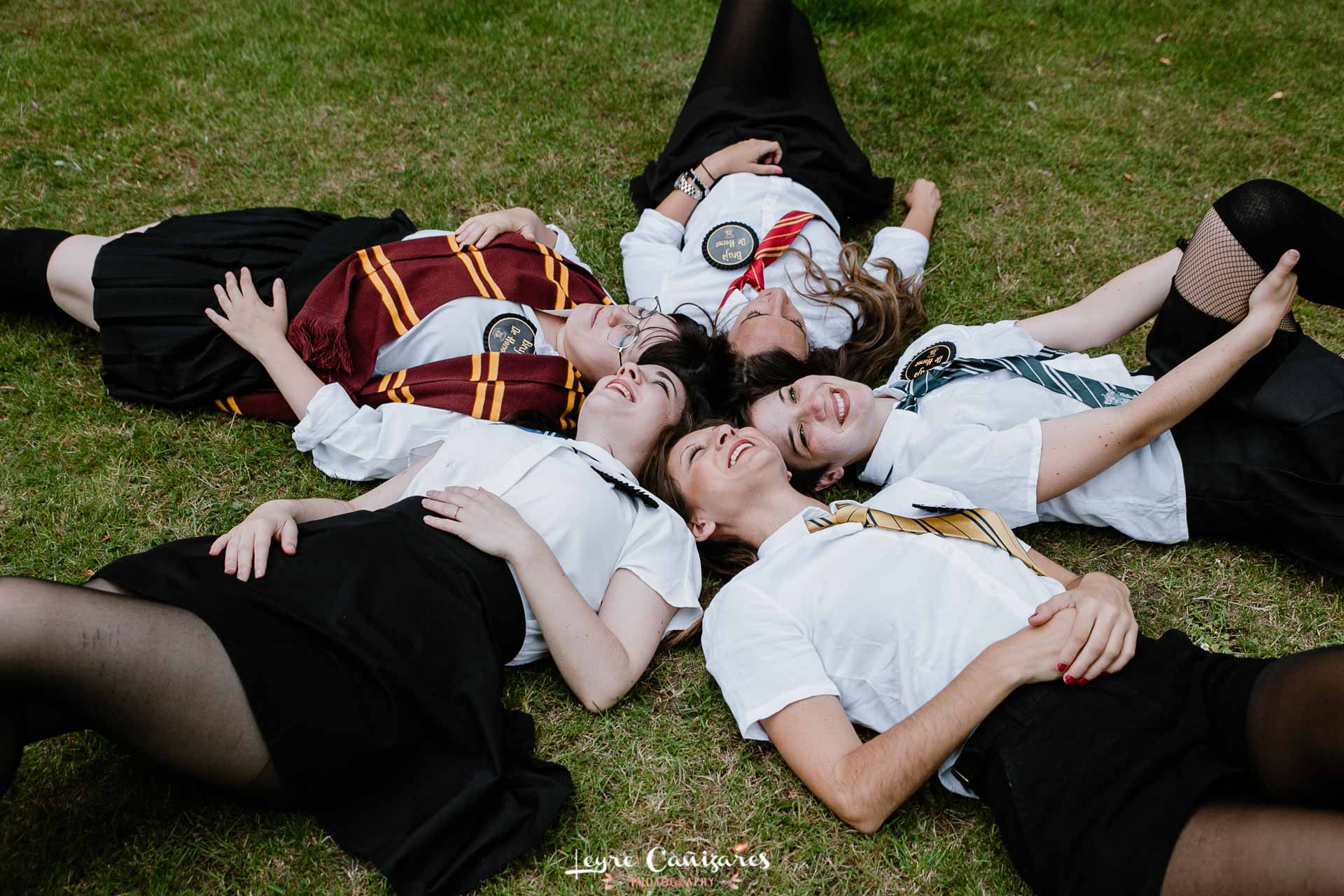 despedida de soltera con chicas vestidas de harry potter tematica en madrid