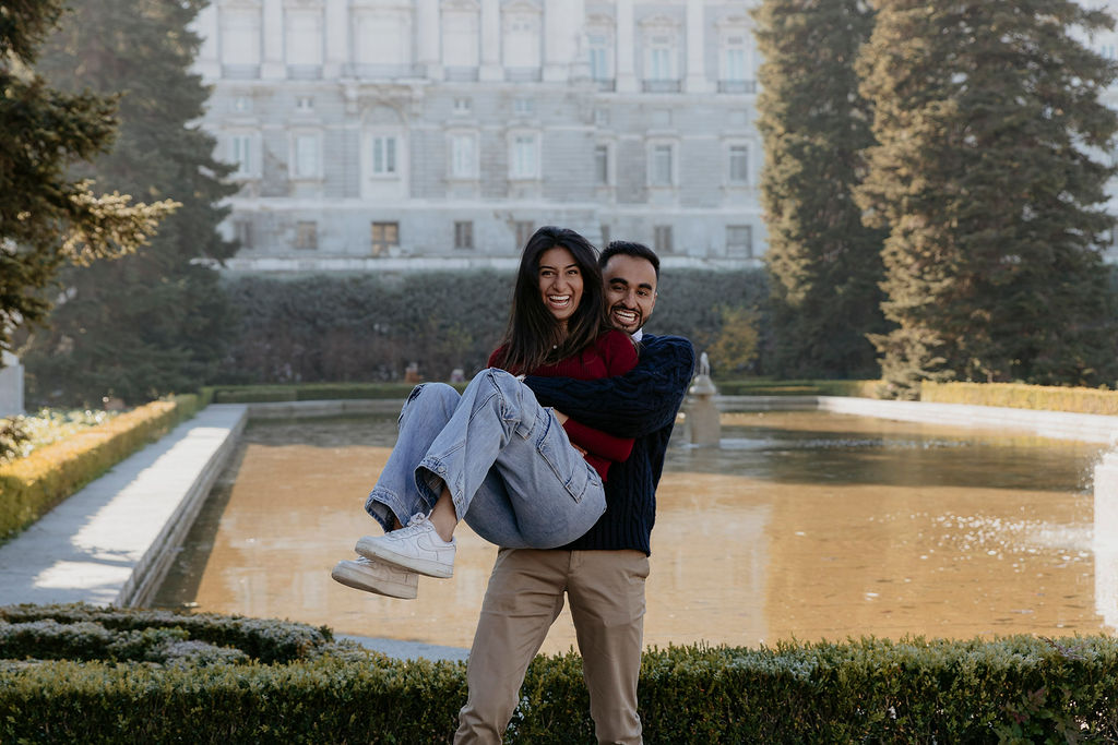 engagement photography in madrid