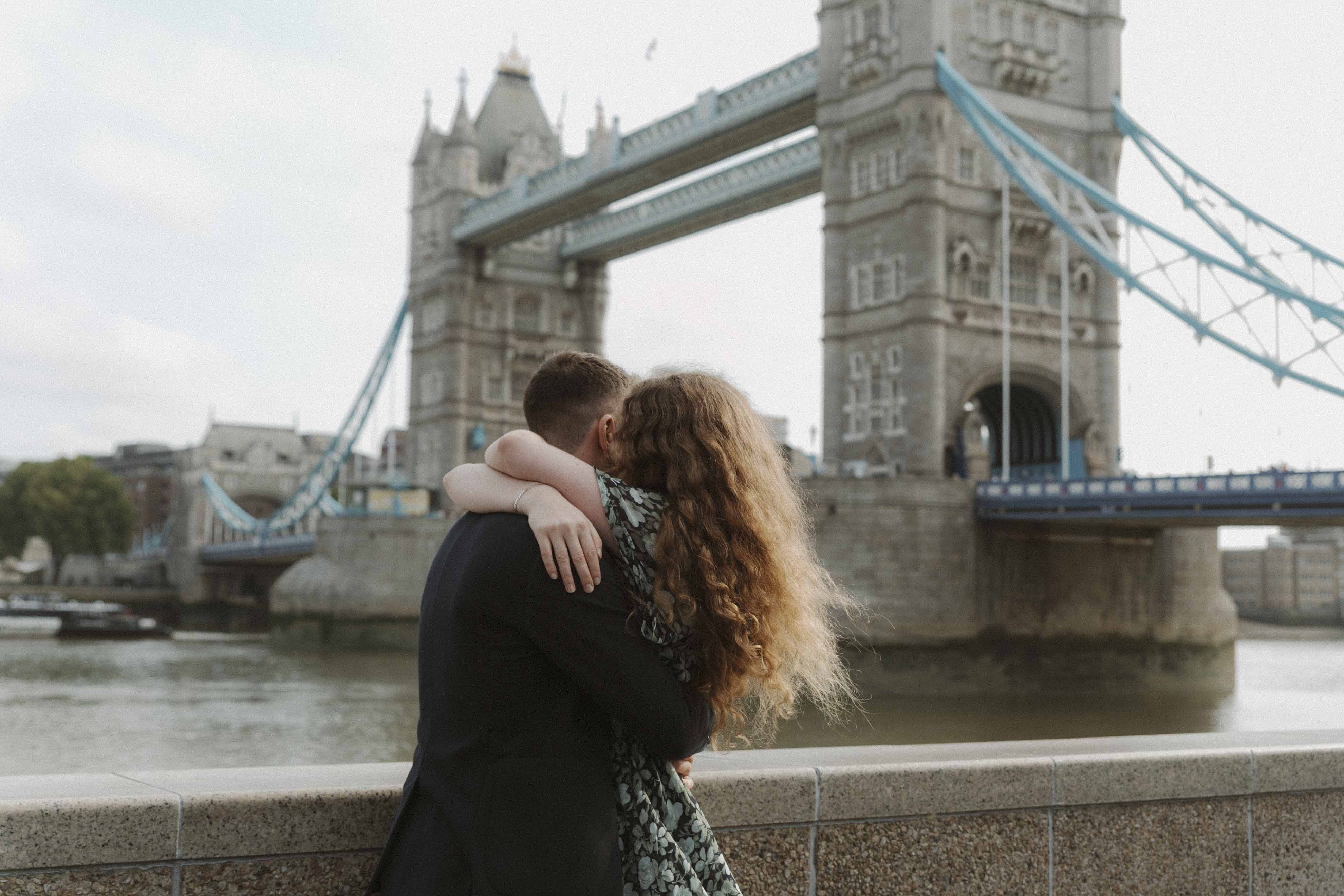 fotos de pedida de mano sorpresa en Londres