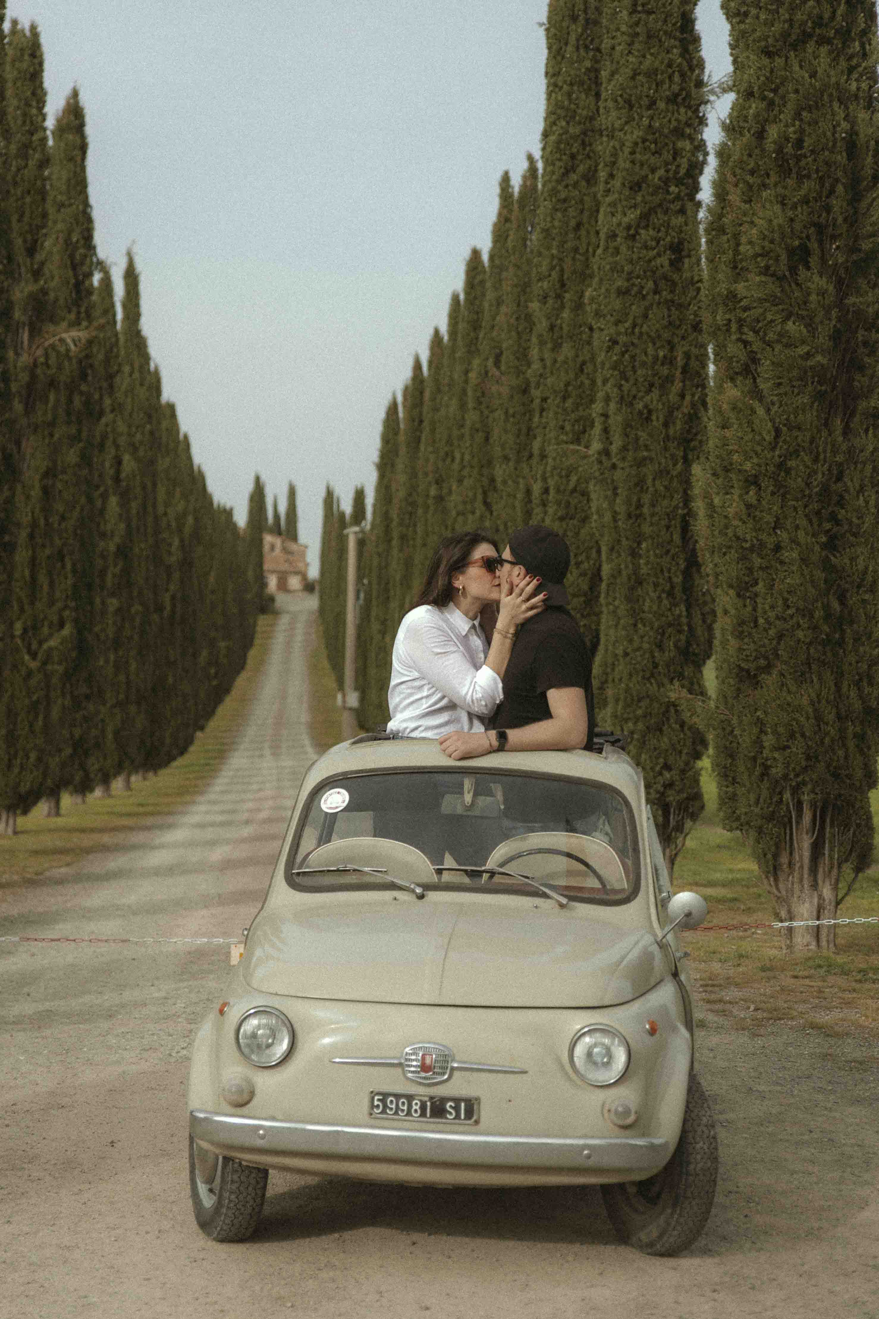 sesion de fotos de pareja en la toscana, italia