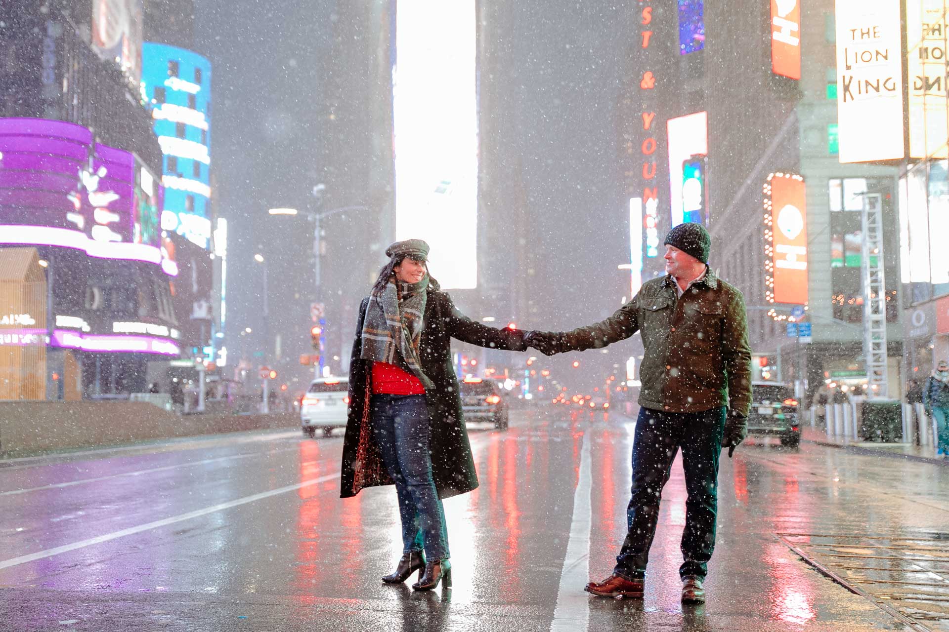 sesion de pareja en nueva york
