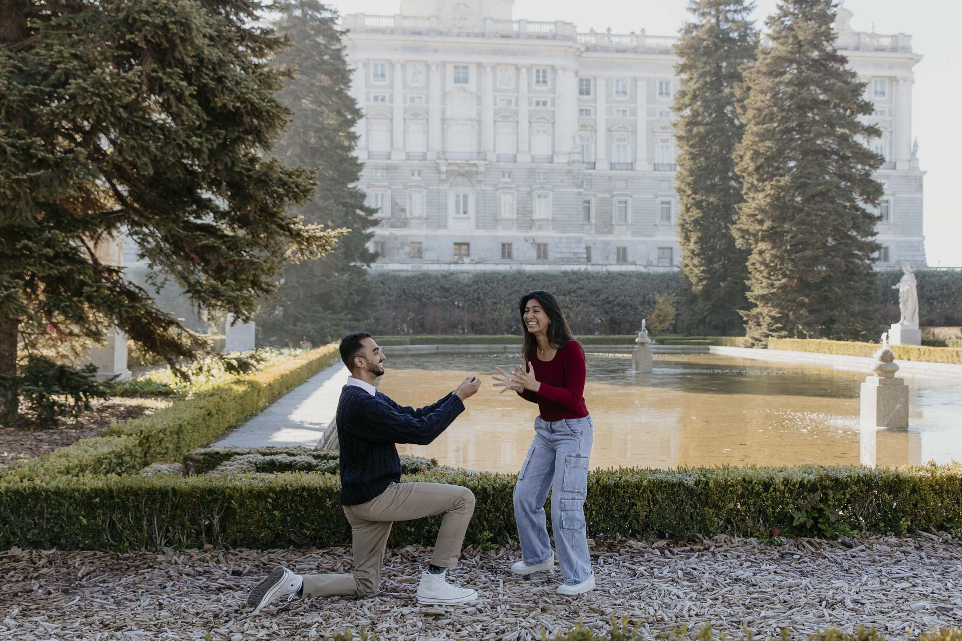 marriage proposal photos in madrid