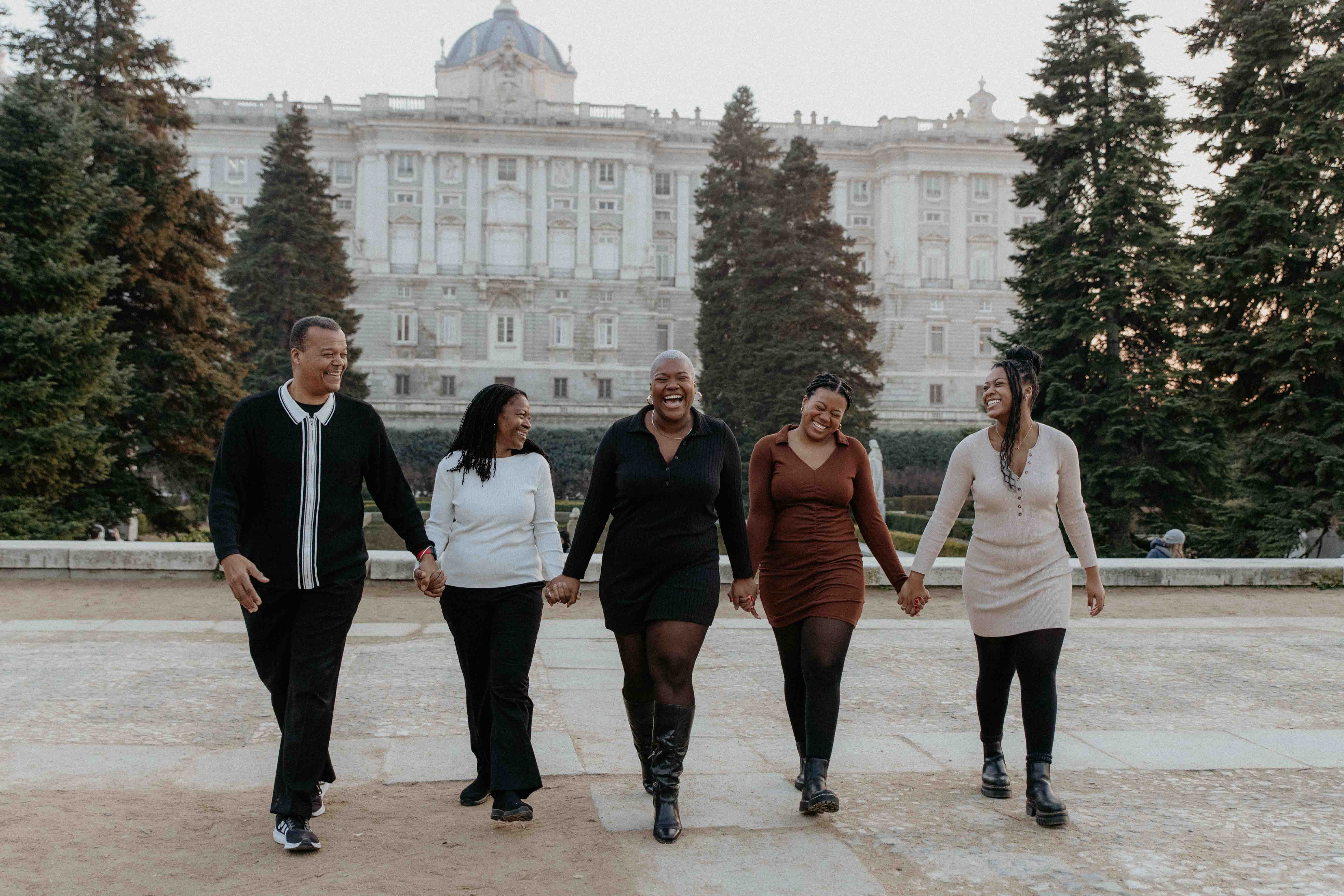 family photo shoot in madrid
