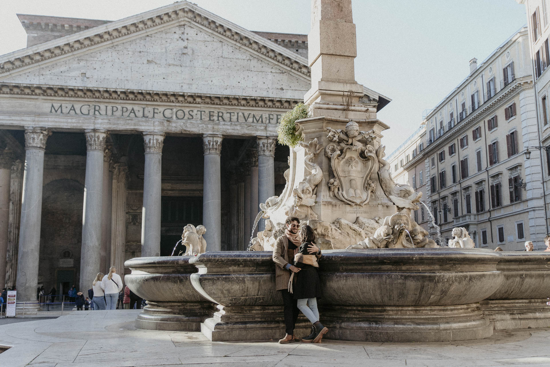 engagement and proposal photography in Rome