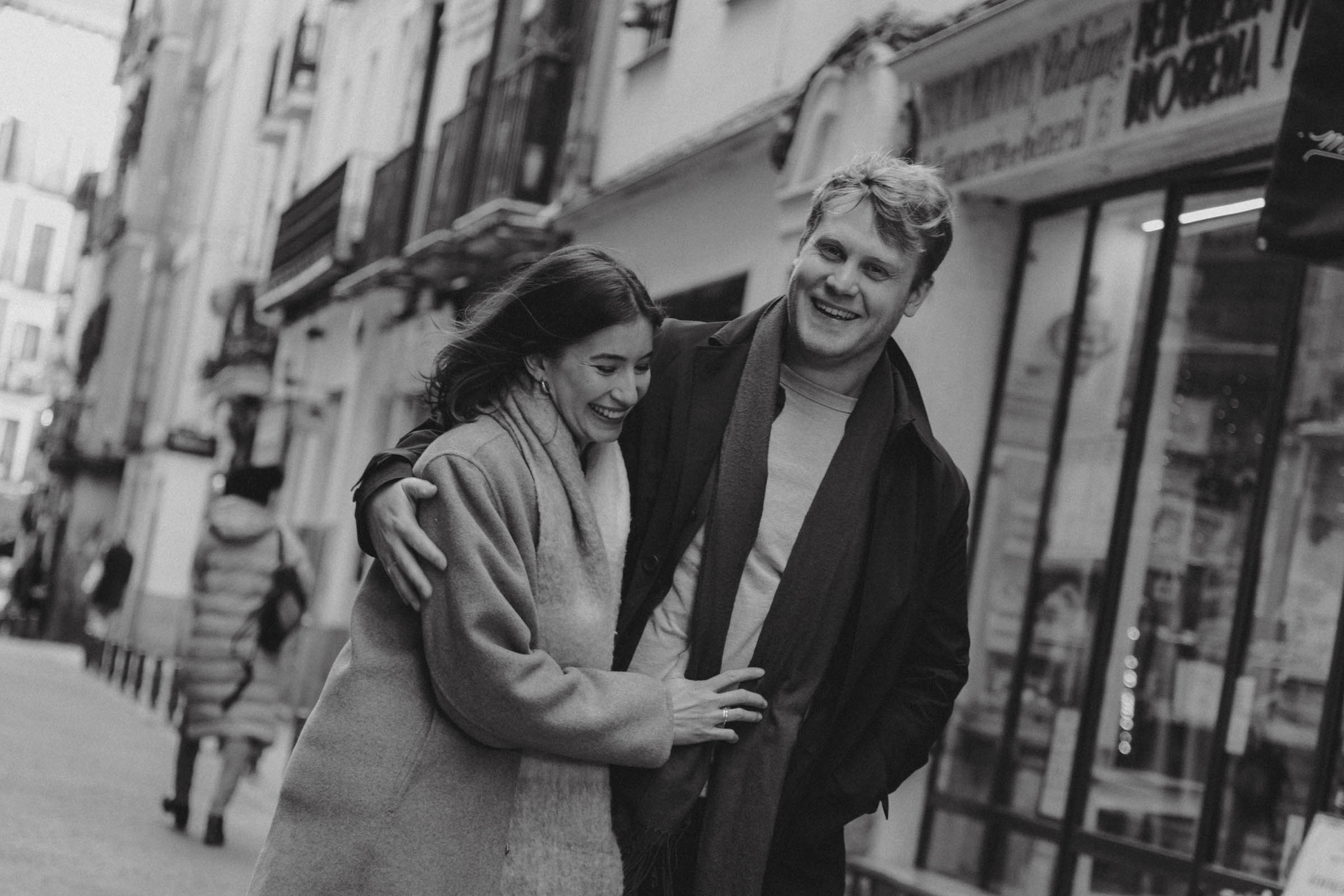 sesiones de fotos con estilo film en el centro de madrid