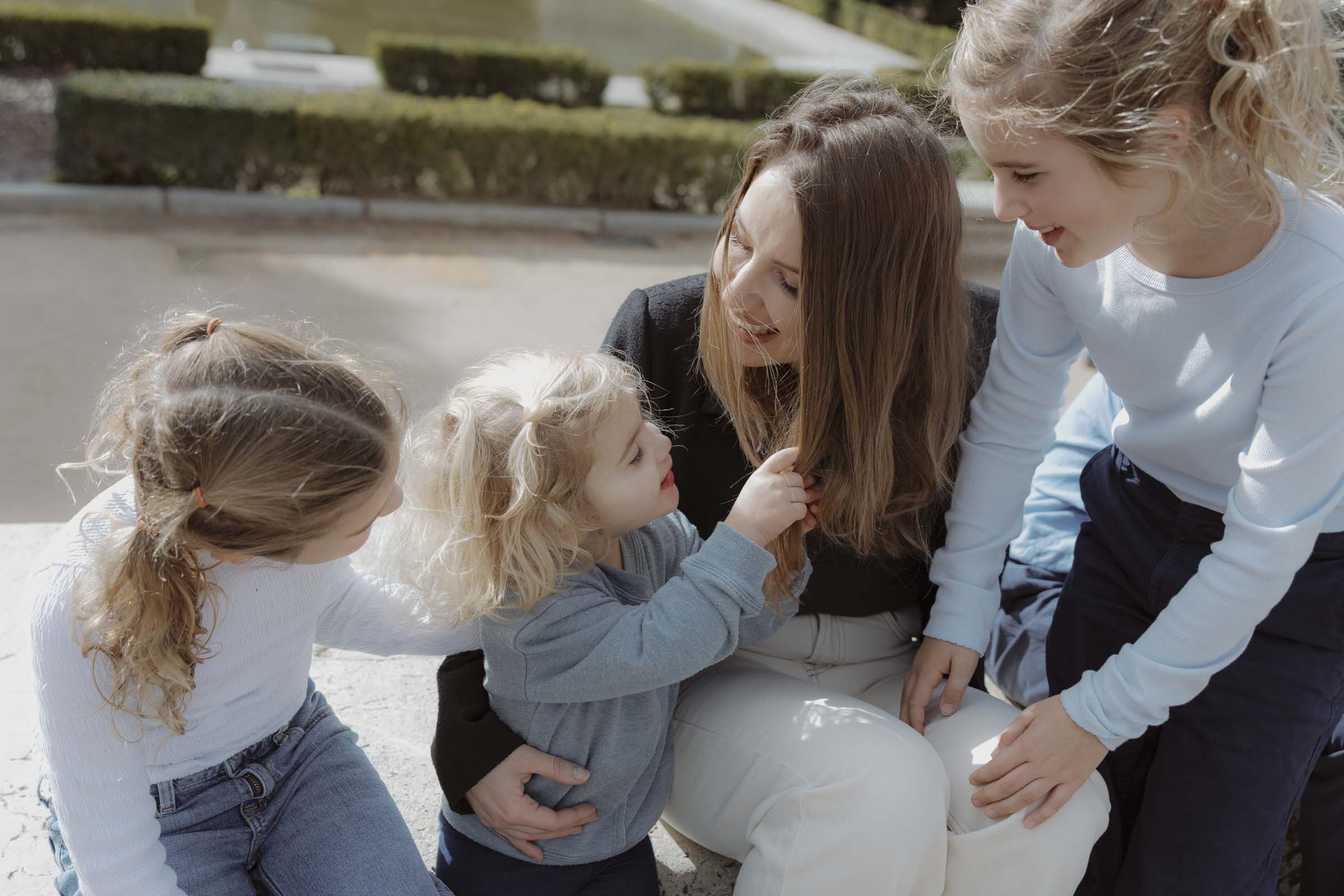 fotografia familiar con tus hijos en Madrid