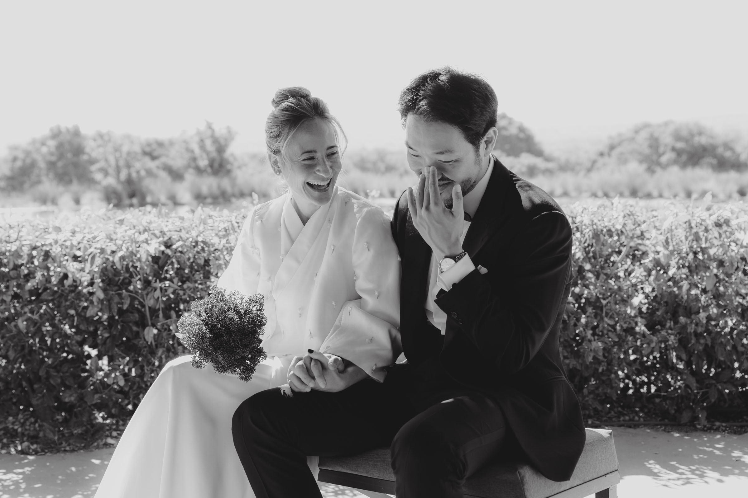Fotografa de bodas especializada en capturar ceremonias y bodas intimas, en este caso en finca Los Calizos, en madrid